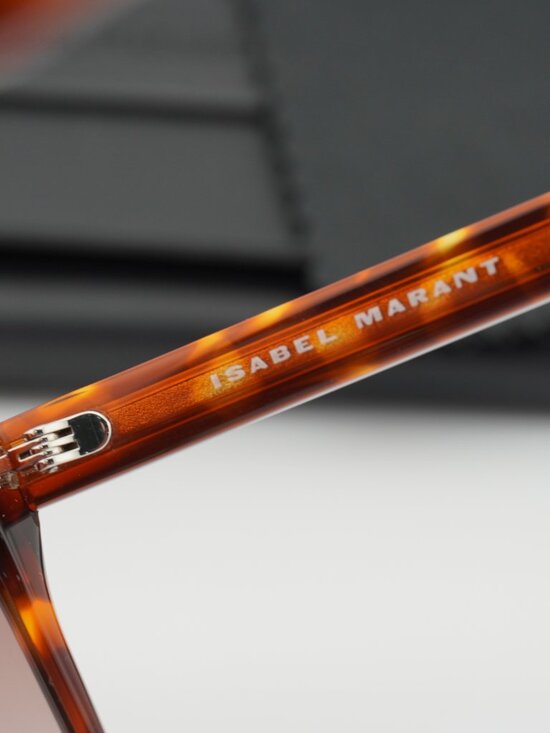 Isabel Marant IM 0151/S 0WR9 HA Square Sunglasses - Havana/Brown